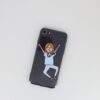 Silikondeksel til iPhone med trykk