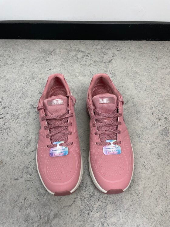 Rosa Skechers med memory foam og god stødabsorbering