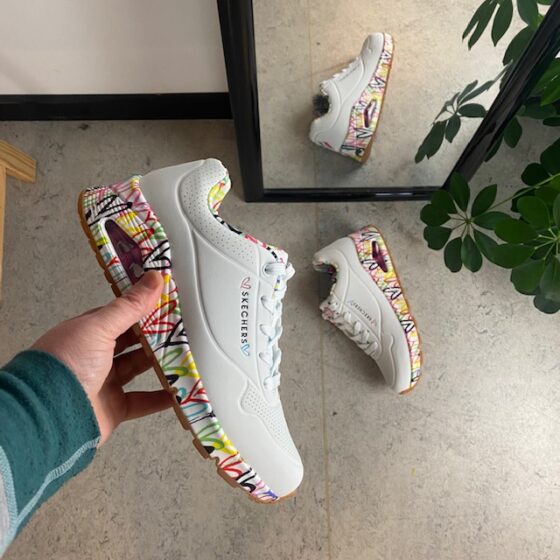 Unike hjerte Skechers sko