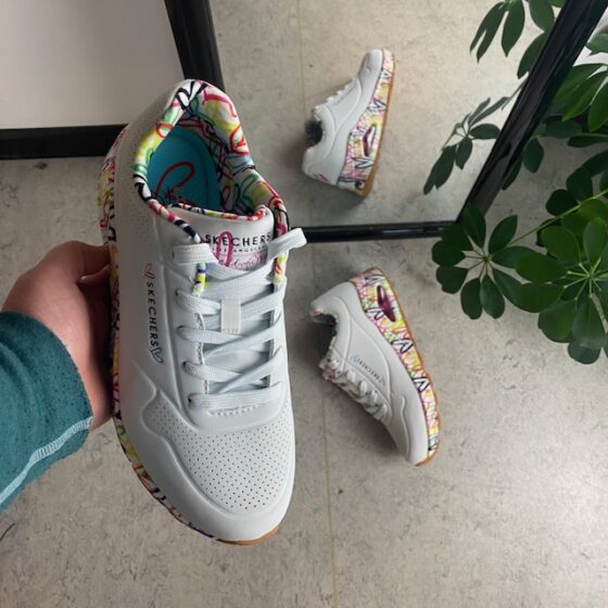 Unike hjerte Skechers sko