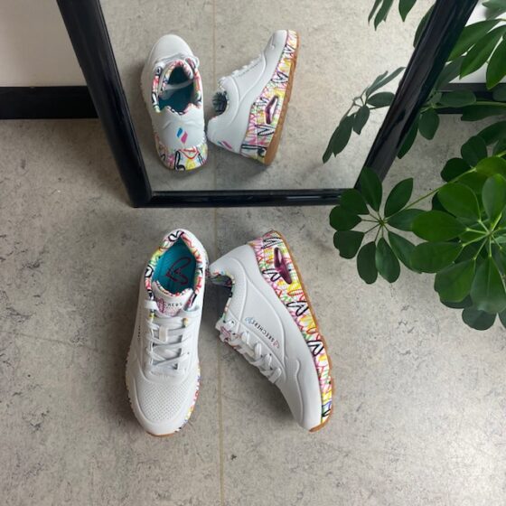 Unike hjerte Skechers sko