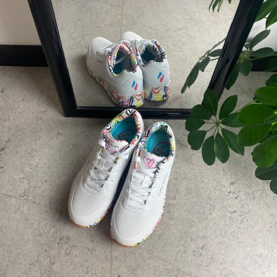 Unike hjerte Skechers sko