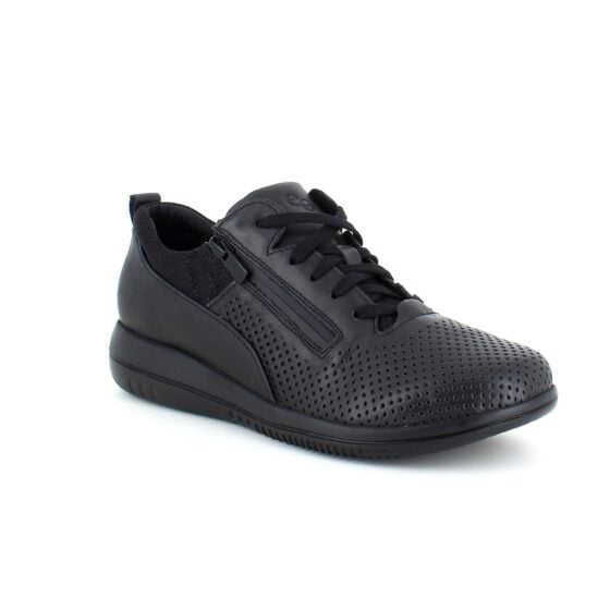 Pustende sorte joggesko fra Green Comfort