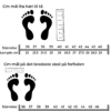 CMP Størrelses guide