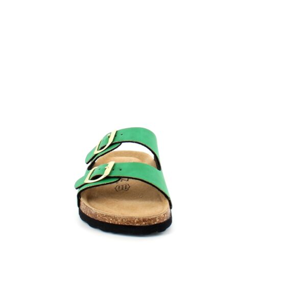 Grønn Cruz biosandal med brede remmer