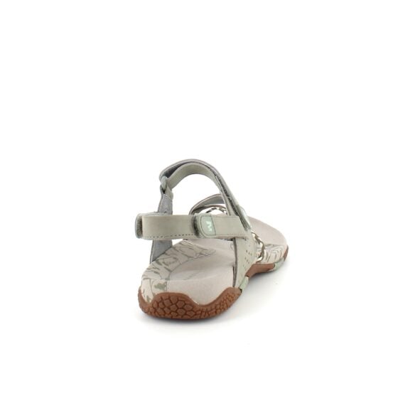 Grønn Merrell Siena sandal med tåsplit og fine detaljer