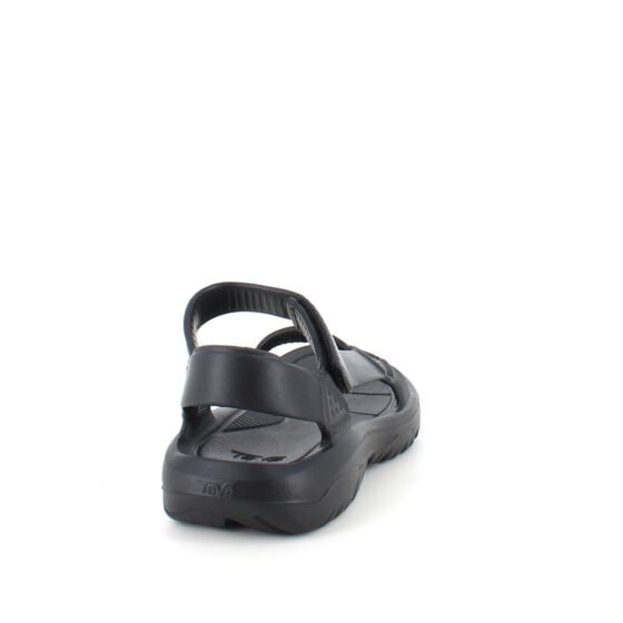 Svart lettvekts sandal fra Teva med fotbuestøtte