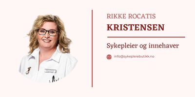 Rikke Kristensen, sykepleier og innehaver