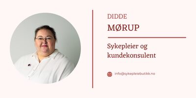 Didde Mørup, sykepleier og kundekonsulent