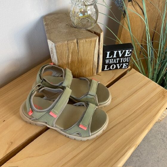 Grønn Green Comfort sandal til deg som går og står mange timer