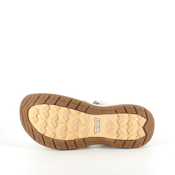 Lys lukket Teva Tirra sandal med buestøtte