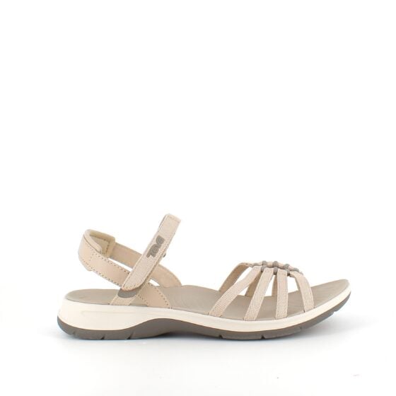 Beige Teva Tirra Traveler damesandal med buestøtte