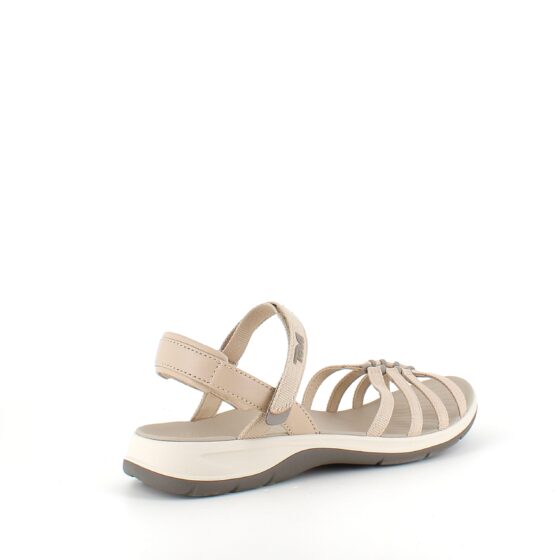 Beige Teva Tirra Traveler damesandal med buestøtte
