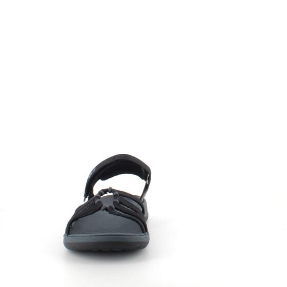 Svart Teva Tirra Traveler damesandal med fotsupport