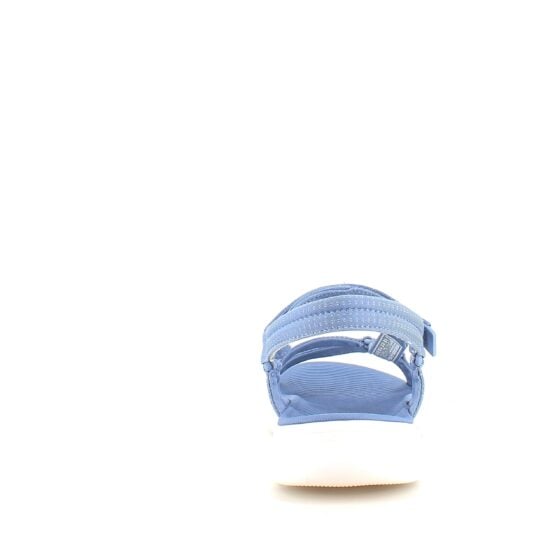 Lyseblå Skechers GOwalk sandal, bred modell