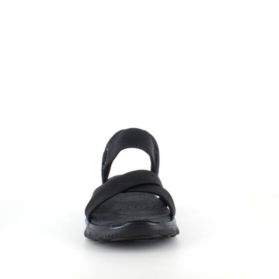 Svart Step-Ins sandal med god passform