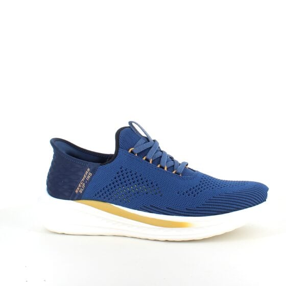 Blå herre Slip-ins fra Skechers med svangstøtte