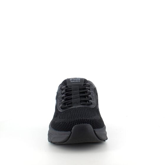 Svart Skechers Slip-ins med strikket overdel og elastisk snøring