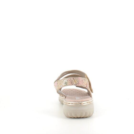 Rieker sandal i mykt skinn