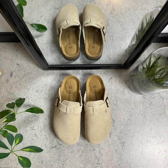Beige tresko sandal fra Cph-Copenhagen