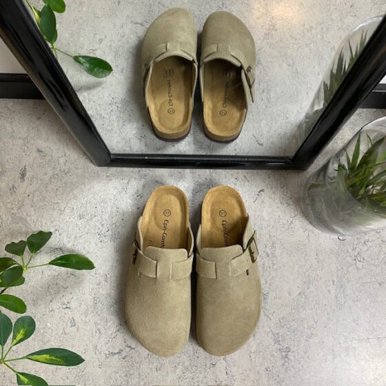 Gråbrun clog sandal fra Cph-Copenhagen