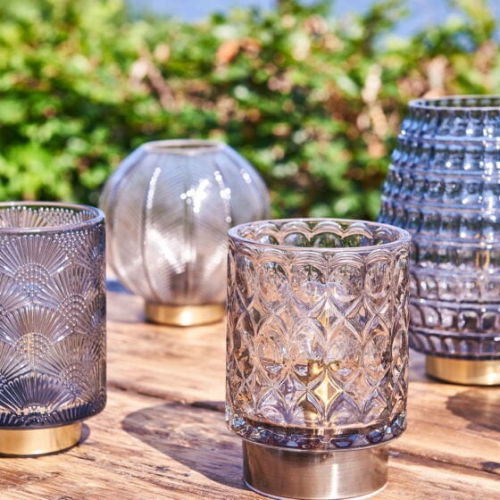 LED-lampe med elegant design – Blå