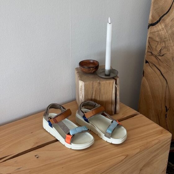 Flerfarget Green Comfort sandal