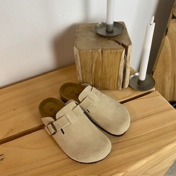 Beige tresko sandal fra Cph-Copenhagen