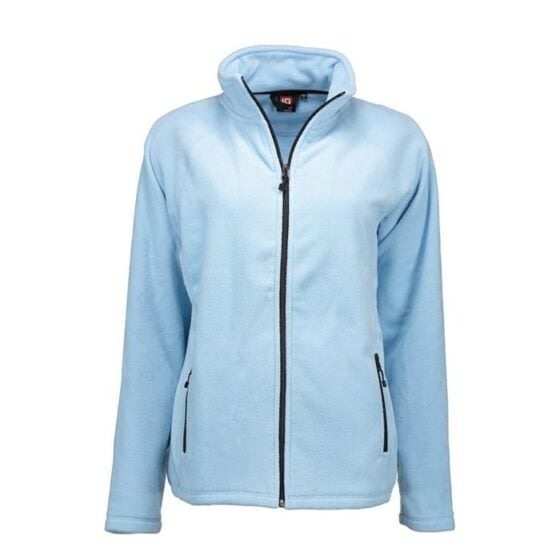Nybo Lyseblå Dame Skjorte & Outdoort Microfleece Cardigan, Antipilling, Lett Figursydd