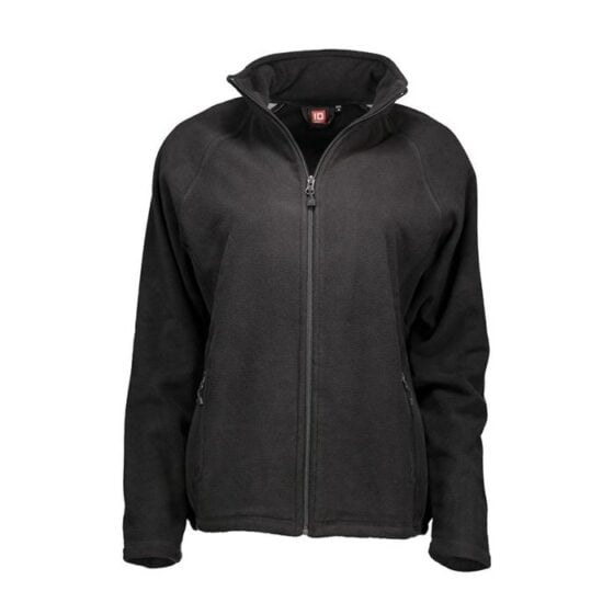 Nybo Sort Dame Skjorter & Outdoor Microfleece Cardigan, Lett Figursydd