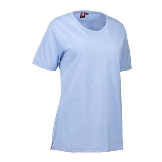 Nybo Lyseblå Dame Pro Wear T-skjorte, Slitesterk, Figursydd