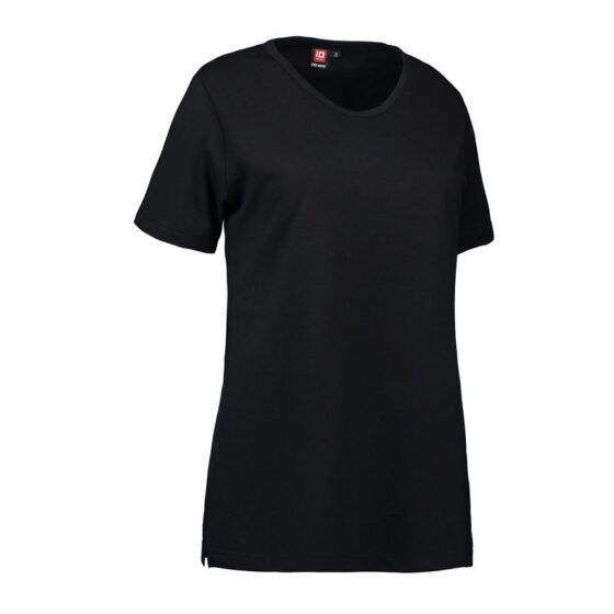 Nybo Svart Dame Prowear T-skjorte, Slitesterk, Figursydd, Formstabil