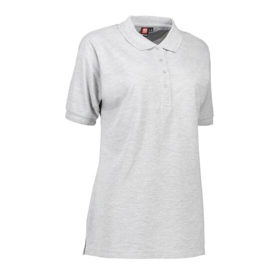 Nybo Grå Melange Dame Prowear Polo, Ekstra Slitesterk