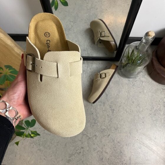 Beige tresko sandal fra Cph-Copenhagen