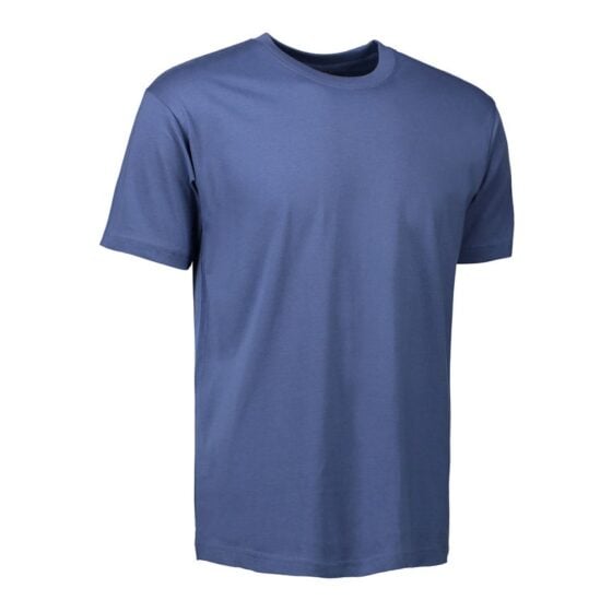 Nybo Indigo Herre Basic T-skjorte, Holder Formen, Klassisk Modell