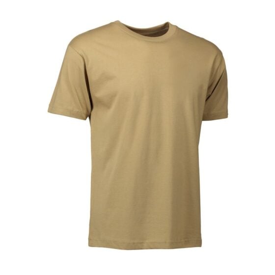 Nybo Sand Herre Basic T-skjorte, Klassisk Modell, Holder Formen