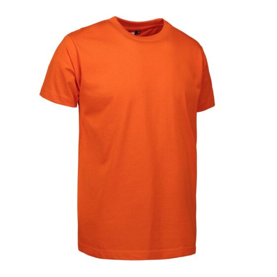 Nybo Orange Herre Prowear T-skjorte, Slitesterk, Kortermet, Forkrympet