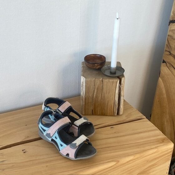Komfort sandal – komfort med et friskt pust av pasteller