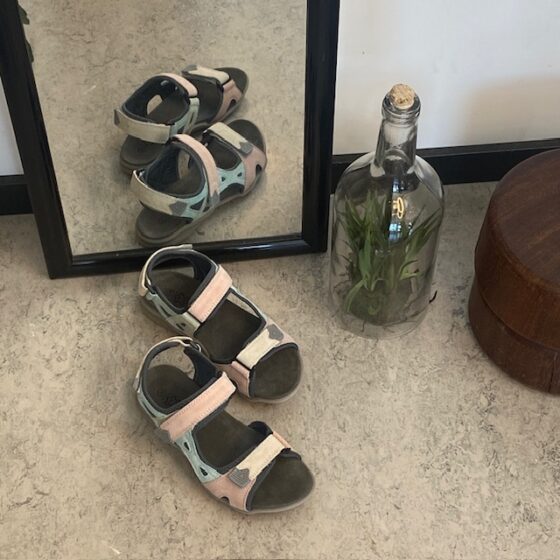 Komfort sandal – komfort med et friskt pust av pasteller