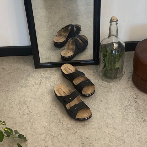Komfort slip on sandal – enkel, myk og perfekt til hverdagen
