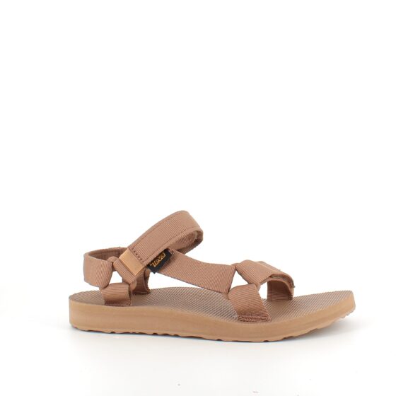 Teva sandal i enkelt design med fotbuestøtte