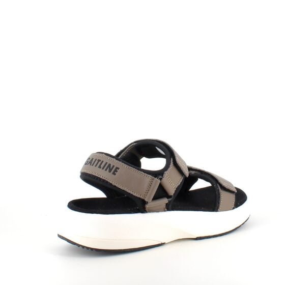 Brun Gaitline sandal med rullesåle