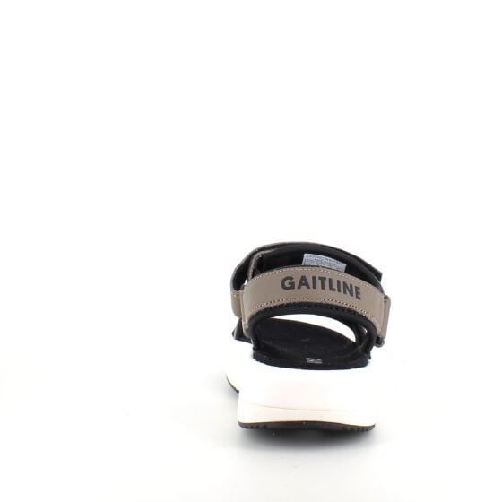 Brun Gaitline sandal med rullesåle