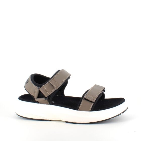 Brun Gaitline sandal med rullesåle