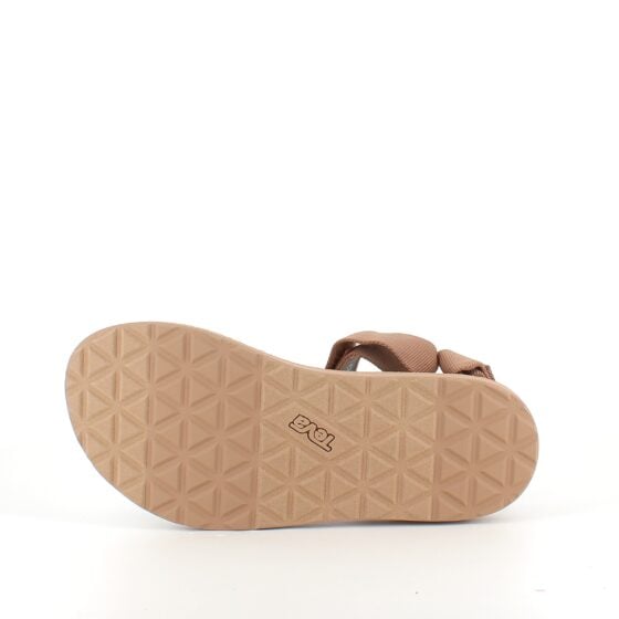 Teva sandal i enkelt design med fotbuestøtte