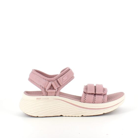 Rosa Skechers Max Cushioning Elite 2.0 Sandal med god fotbuestøtte