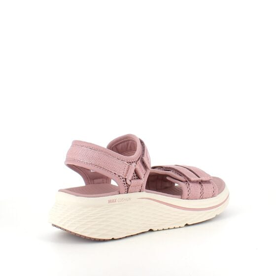 Rosa Skechers Max Cushioning Elite 2.0 Sandal med god fotbuestøtte