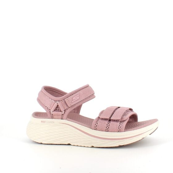 Rosa Skechers Max Cushioning Elite 2.0 Sandal med god fotbuestøtte