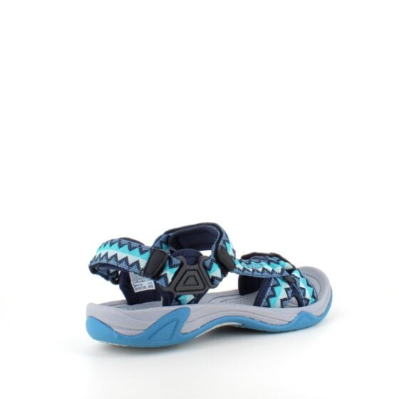 Sporty tursandal fra CMP med komfort og støtte – blå mønstret lettvektsmodell