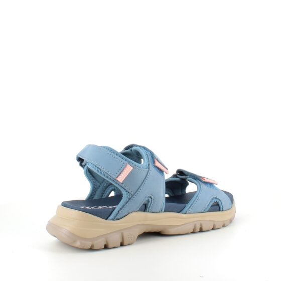 Blå Green Comfort sandal for deg som går og står mange timer